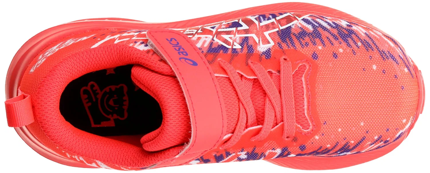 Детские кроссовки для мальчиков с принтом Gel-noosa Tri 16 PS ASICS, Flash Red White — фото 3