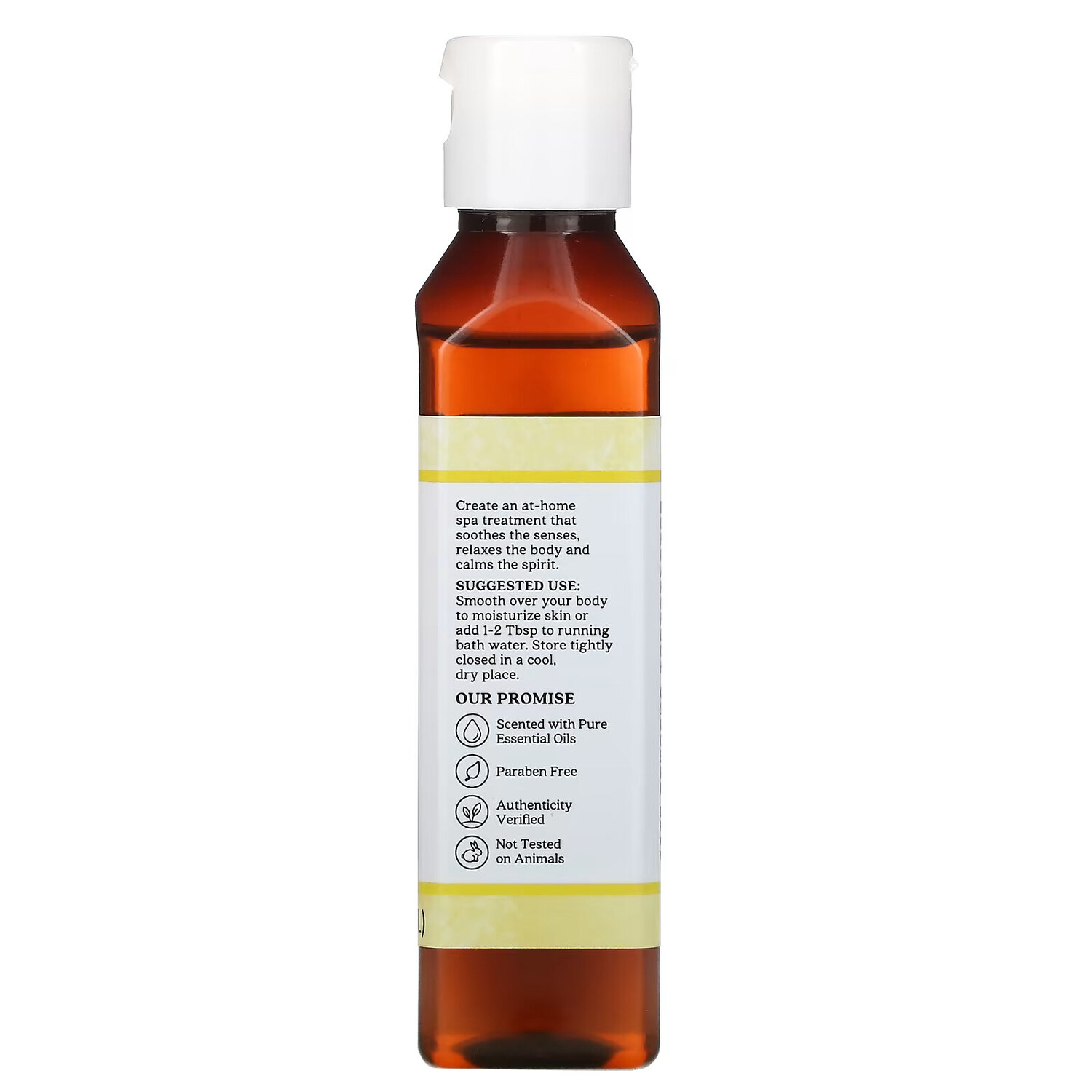 Aura Cacia, Ароматерапевтическое масло для тела, успокаивающая ромашка, 4 жидких унции (118 мл) — фото 3
