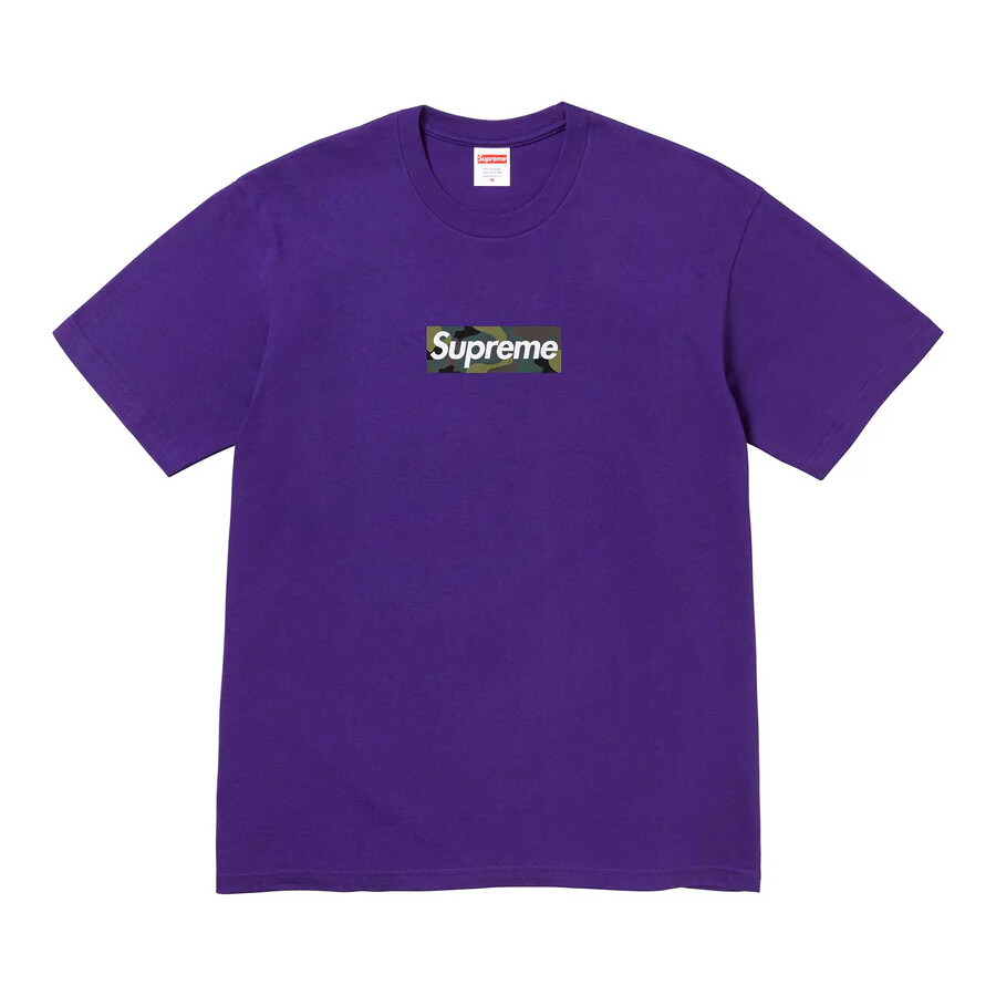 

Футболка Supreme Box Logo Tee, темно-синий