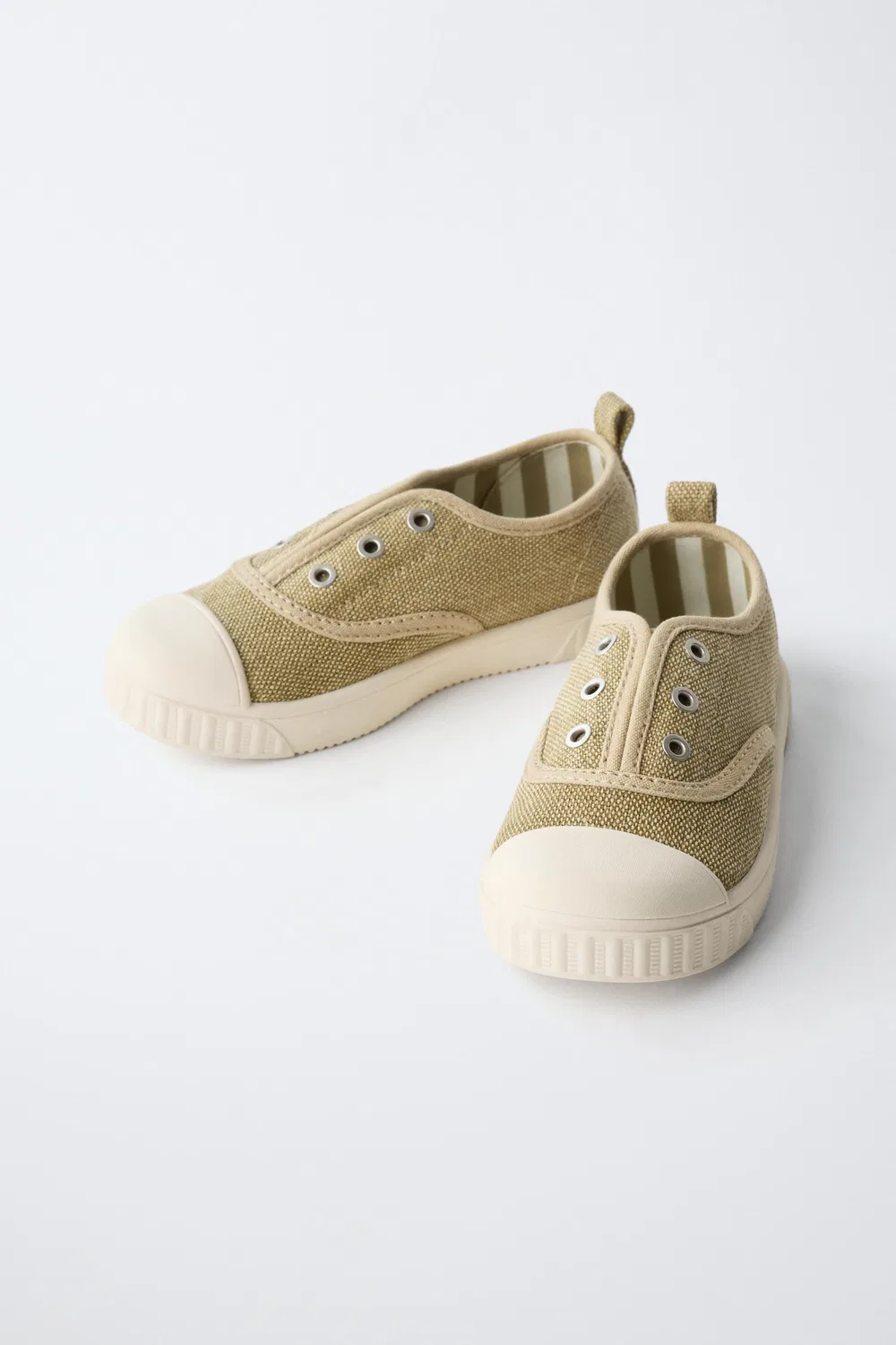 ПРОСТЫЕ КРОССОВКИ ZARA, Light Beige — фото 3