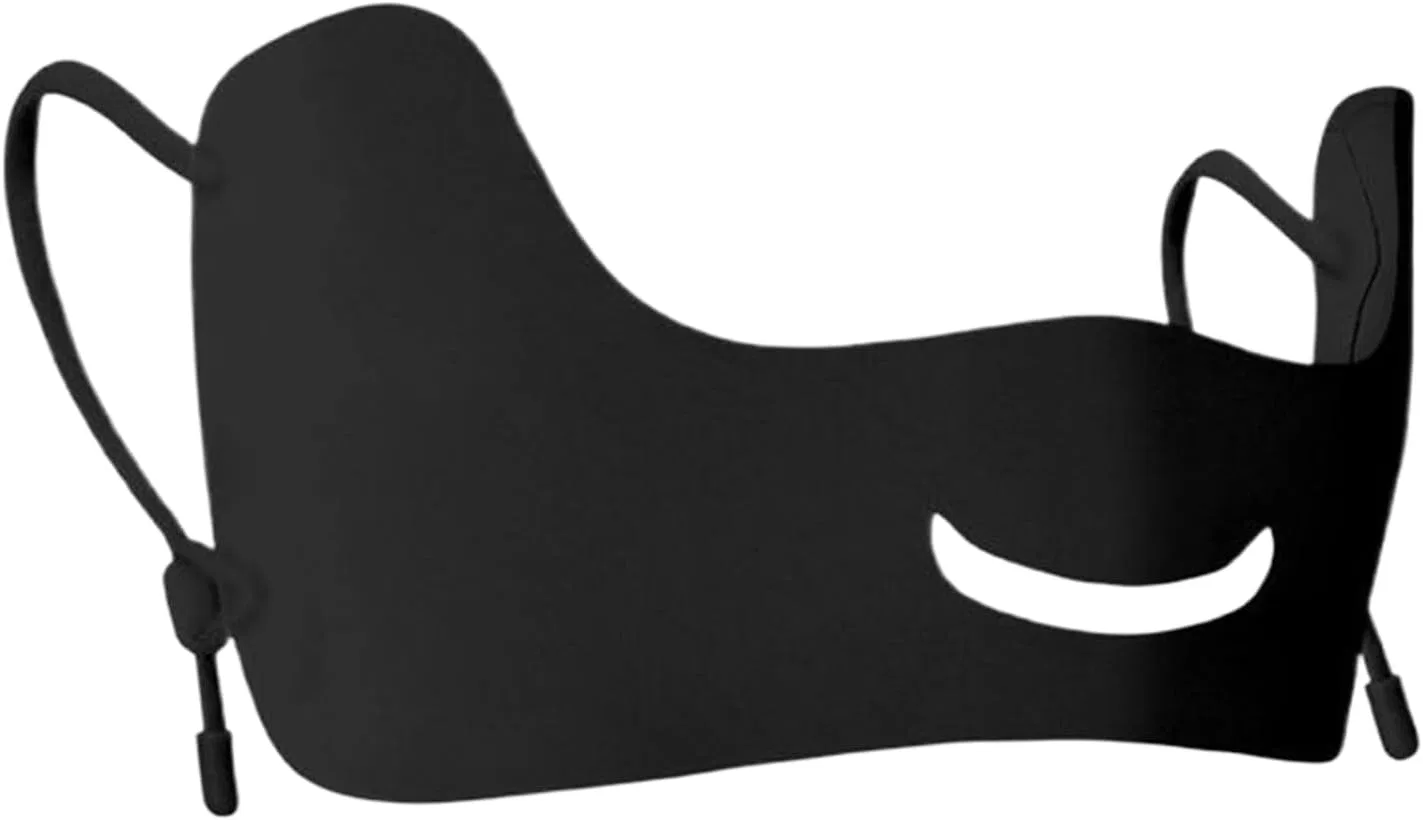 Солнцезащитный пластырь для лица, Jubepk, 23x8.3 см, Schwarz