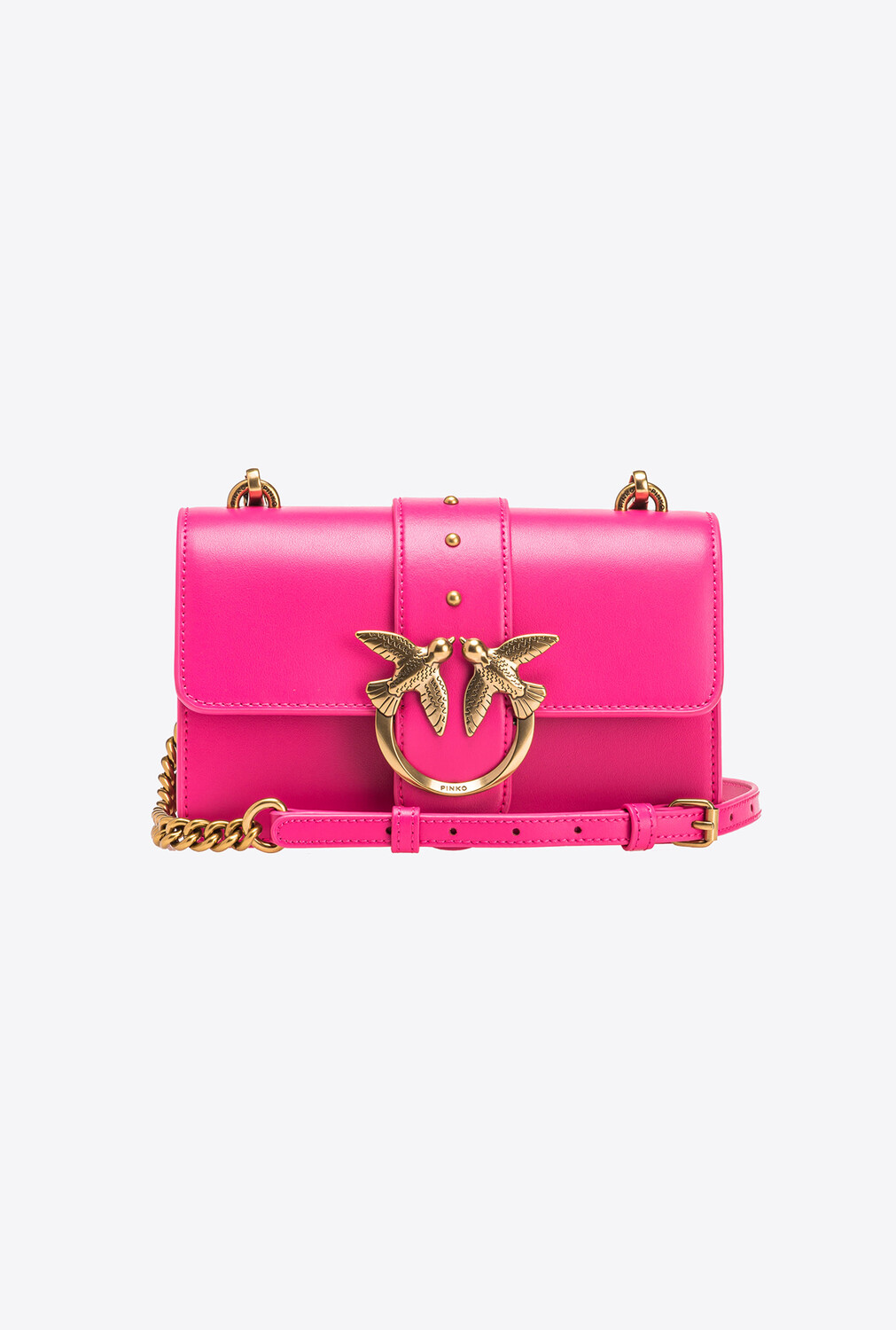 

Сумка PINKO Love Simply, ярко-розовый