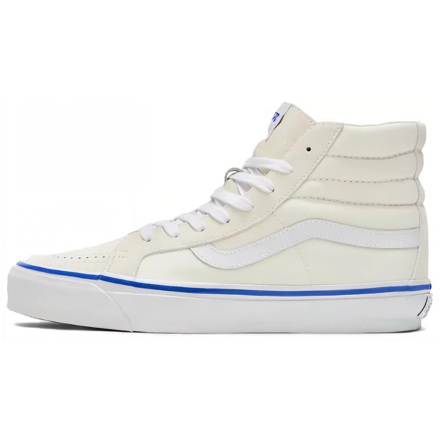 Детские кеды с высоким верхом Vans, цвет Ecru