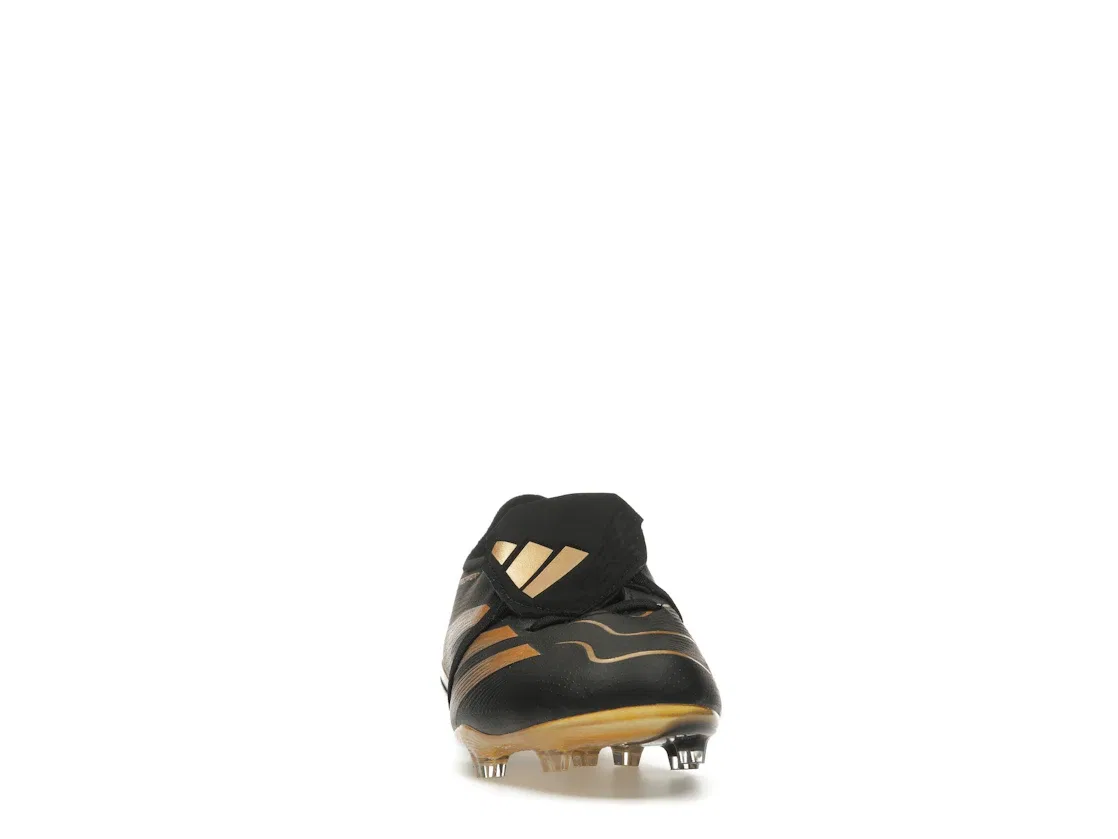 Детские бутсы с длинным рукавом Adidas Predator 24 League FG, Core Black/Core Black/Gold Metallic — фото 2