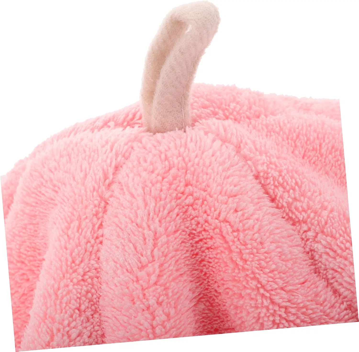 Шапочка для душа из кораллового флиса, VALICLUD, 54 г, Rosa — фото 3