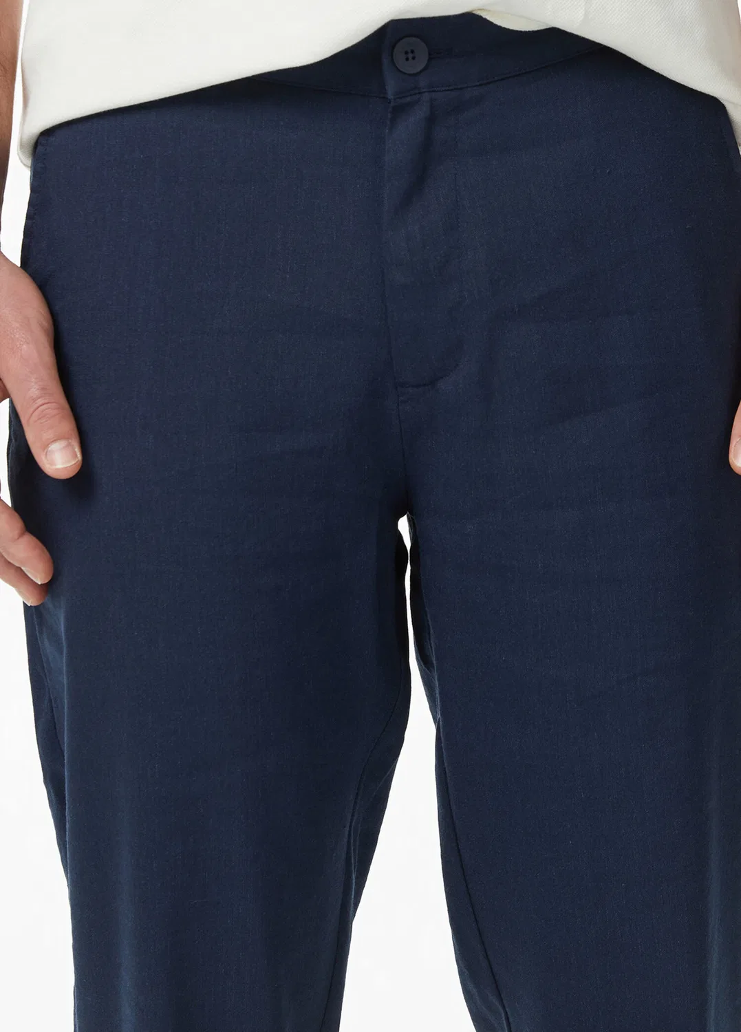 Брюки Tapered Fit Lacoste, lacivert — фото 4