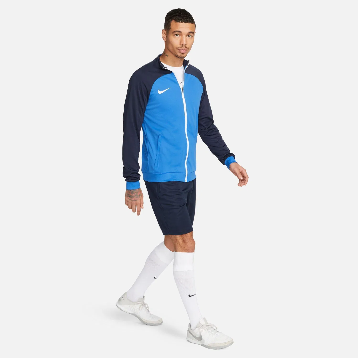 Мужская тренировочная куртка с технологией Dri-FIT Academy Pro Nike, Konigsblau Weiss — фото 3