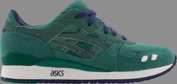 

Кроссовки bait x gel lyte 3 premium 'rings pack - green' Asics, зеленый