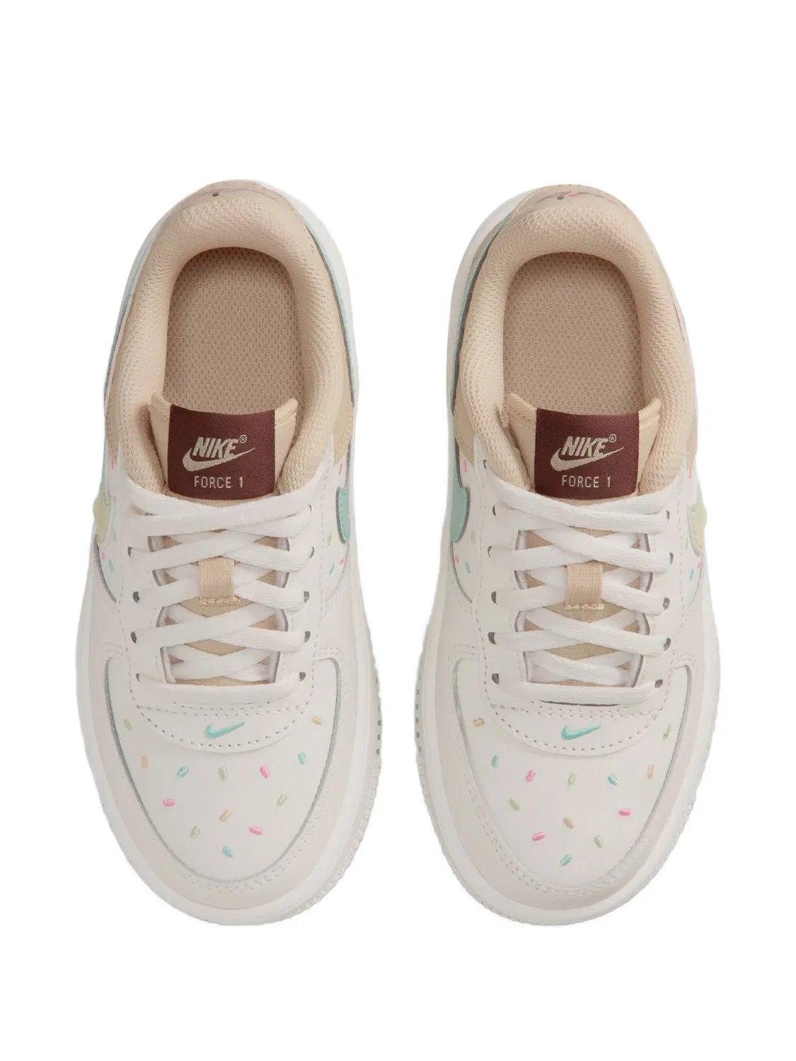 Кроссовки Force 1 Low Nike Kids, белый — фото 2