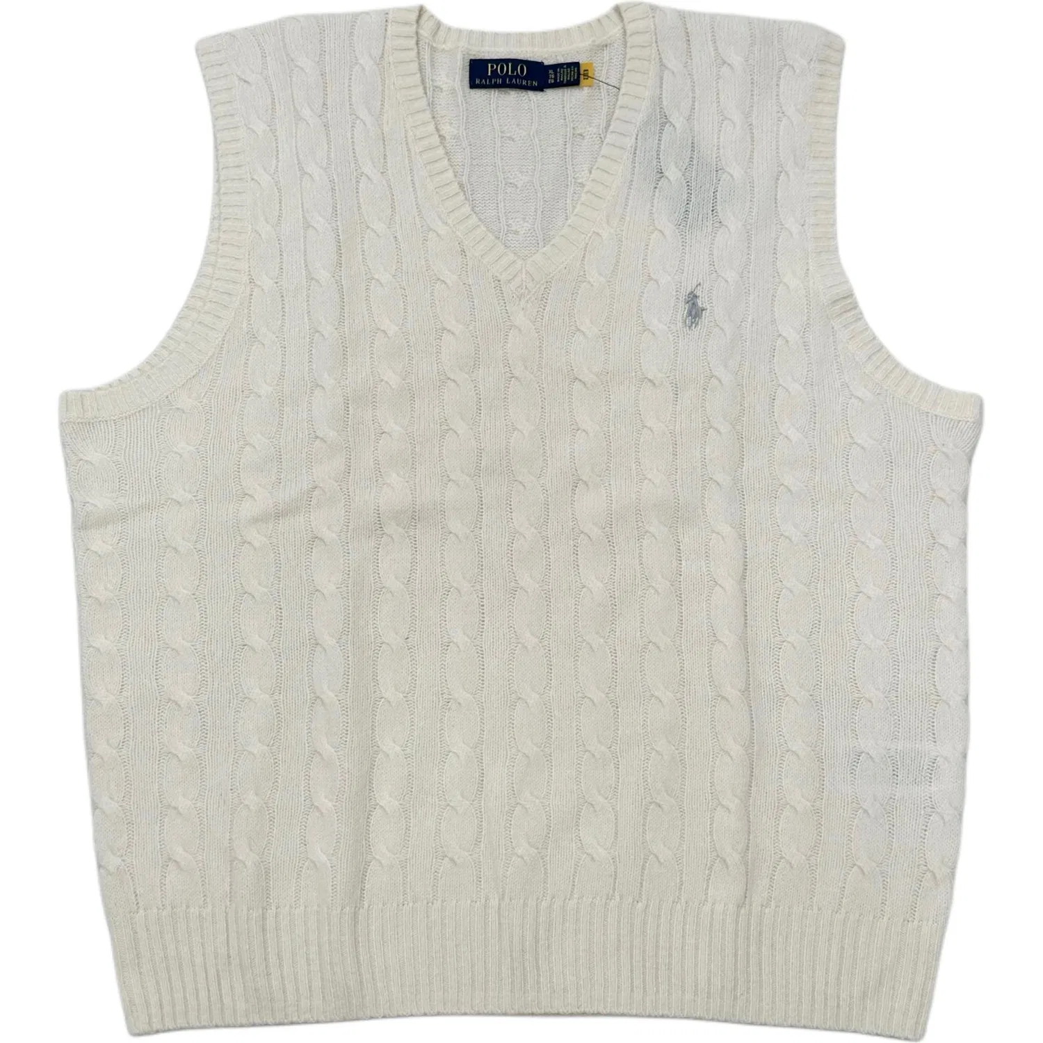 Мужская майка без рукавов с V-образным вырезом Polo Ralph Lauren, White