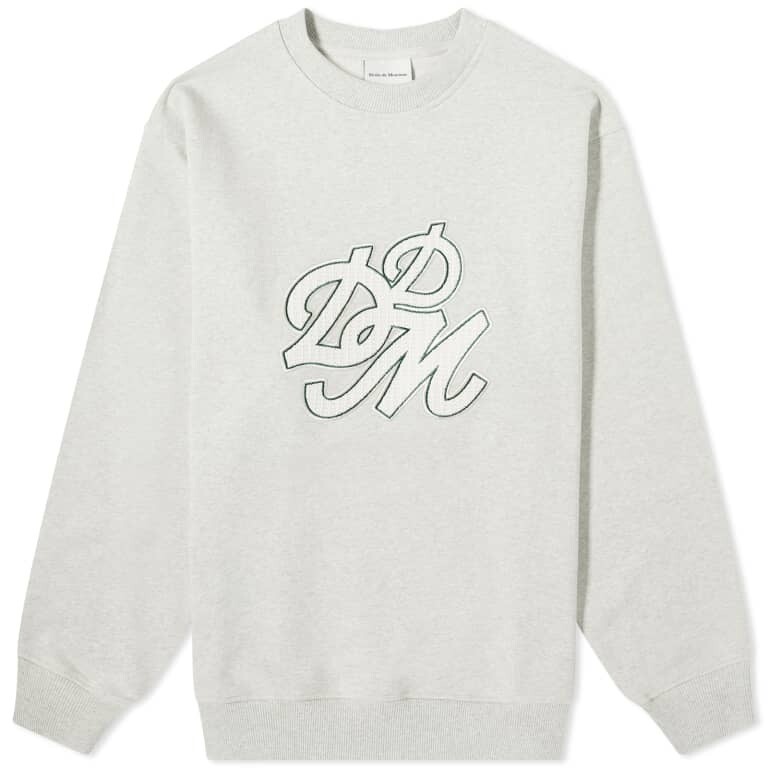 

Свитшот Drole De Monsieur Ddm Logo Crew, светло-серый