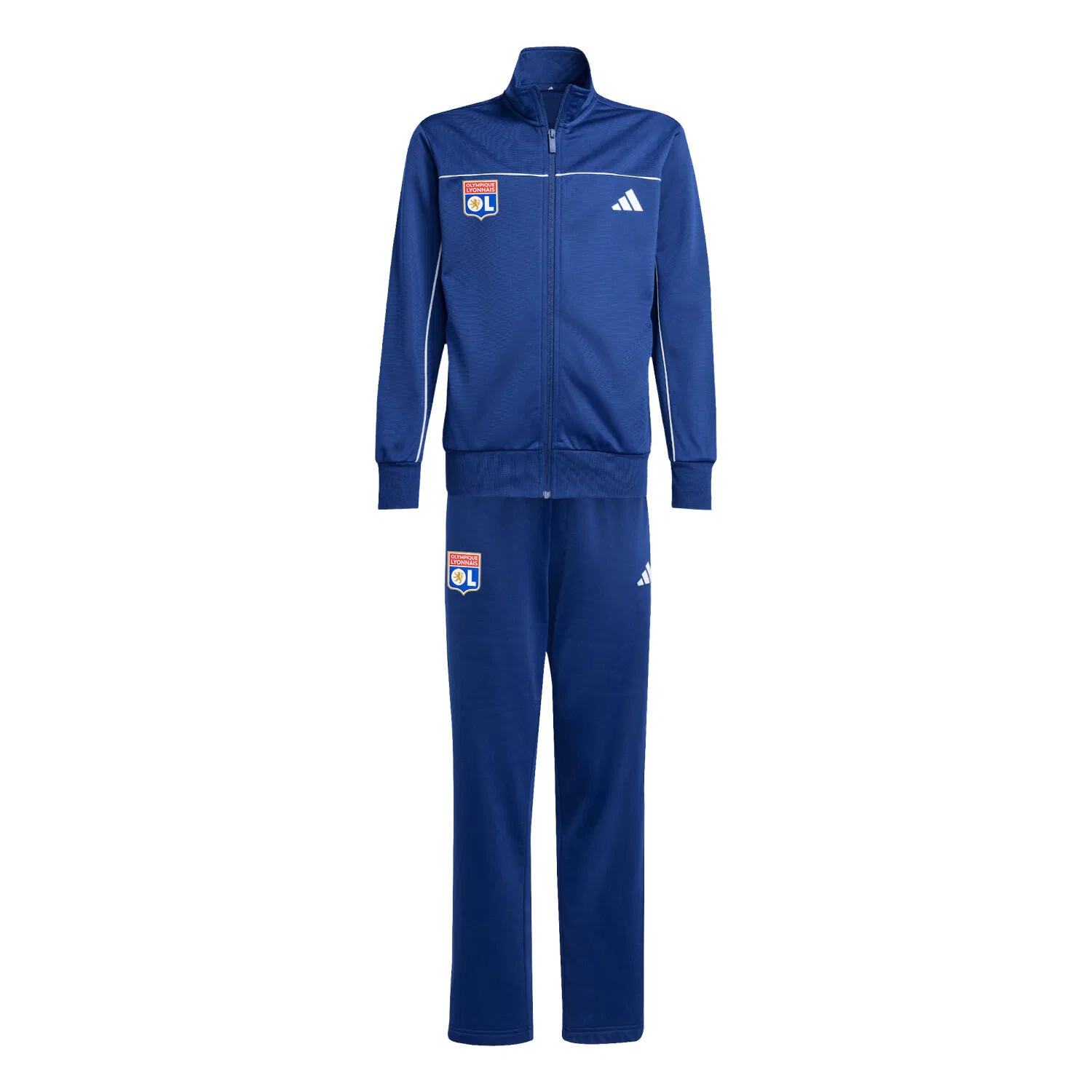 Детский спортивный костюм с высоким воротником Colour Pop TR TS Adidas, Dunkelblau Weiss Navyblau