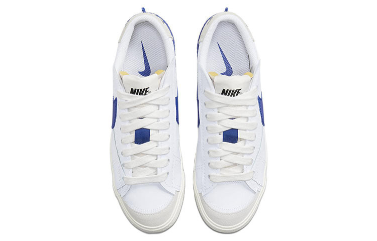 Кроссовки Nike Blazer Low 77 Jumb, белый/синий — фото 4
