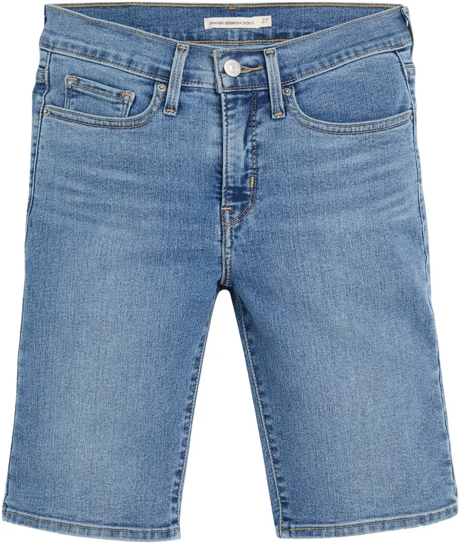 Шорты LEVI'S Slim fit 'Bermuda' синего цвета