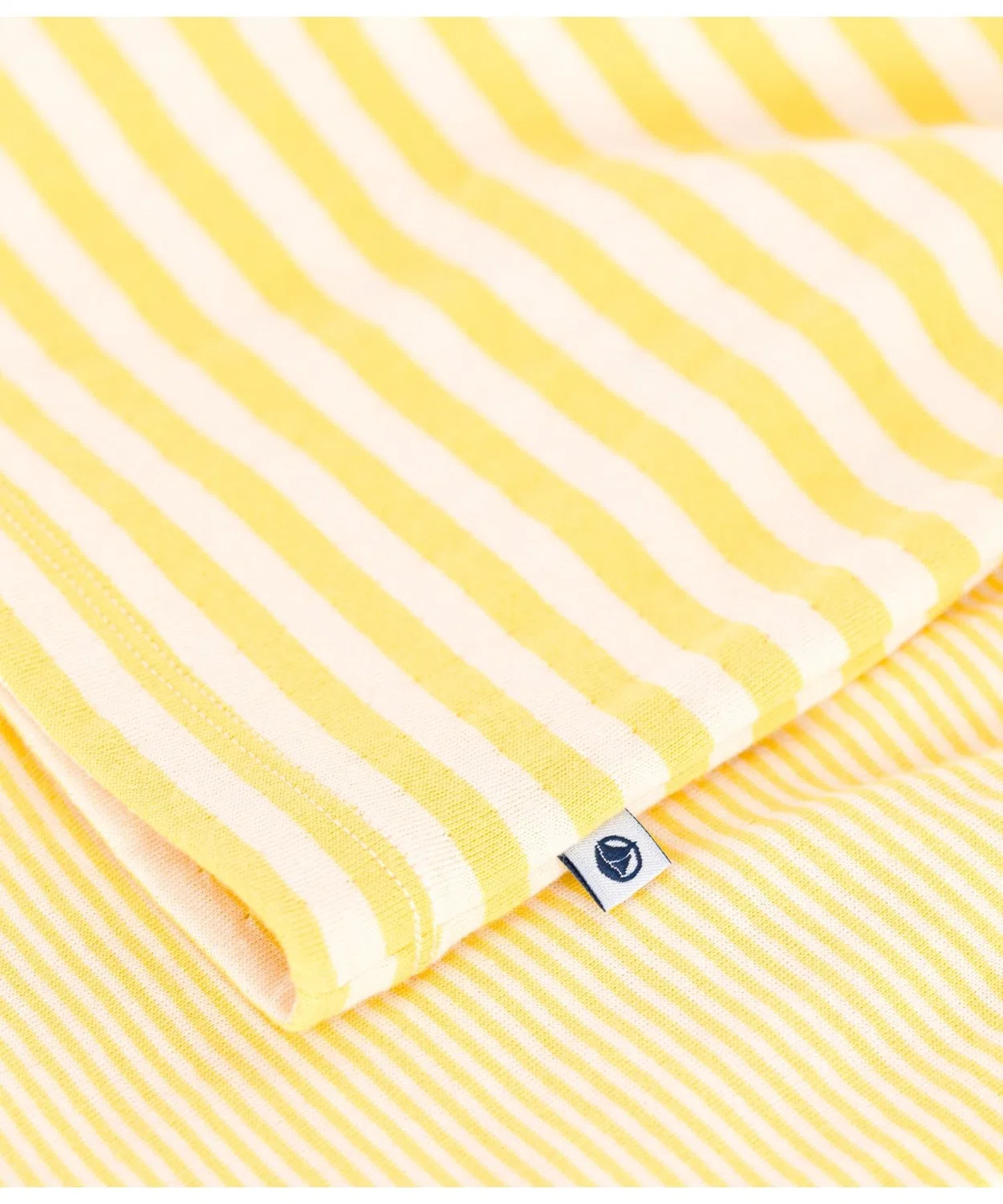 Детская длиннорукавная пижама PETIT BATEAU, Yellow — фото 4