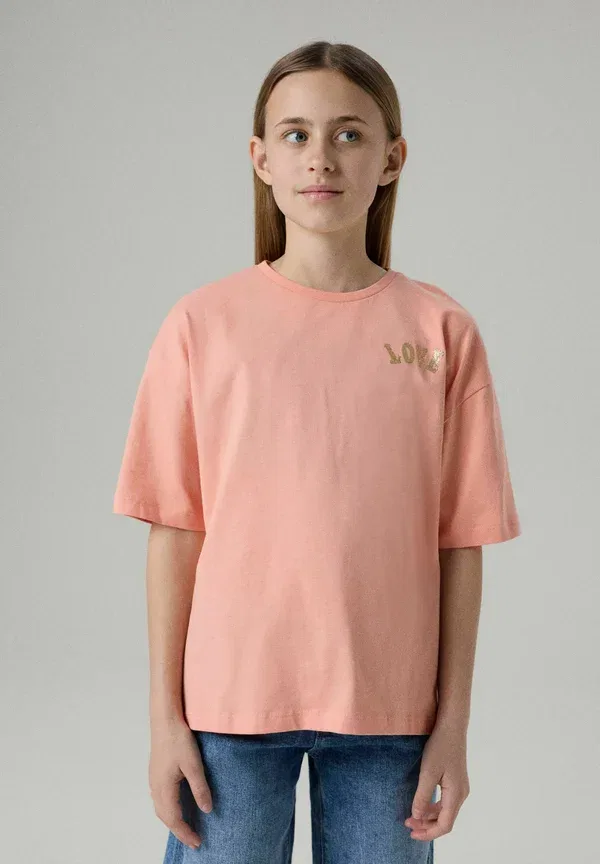 Футболка с принтом Print T-shirt, Name It, Blooming Dahlia