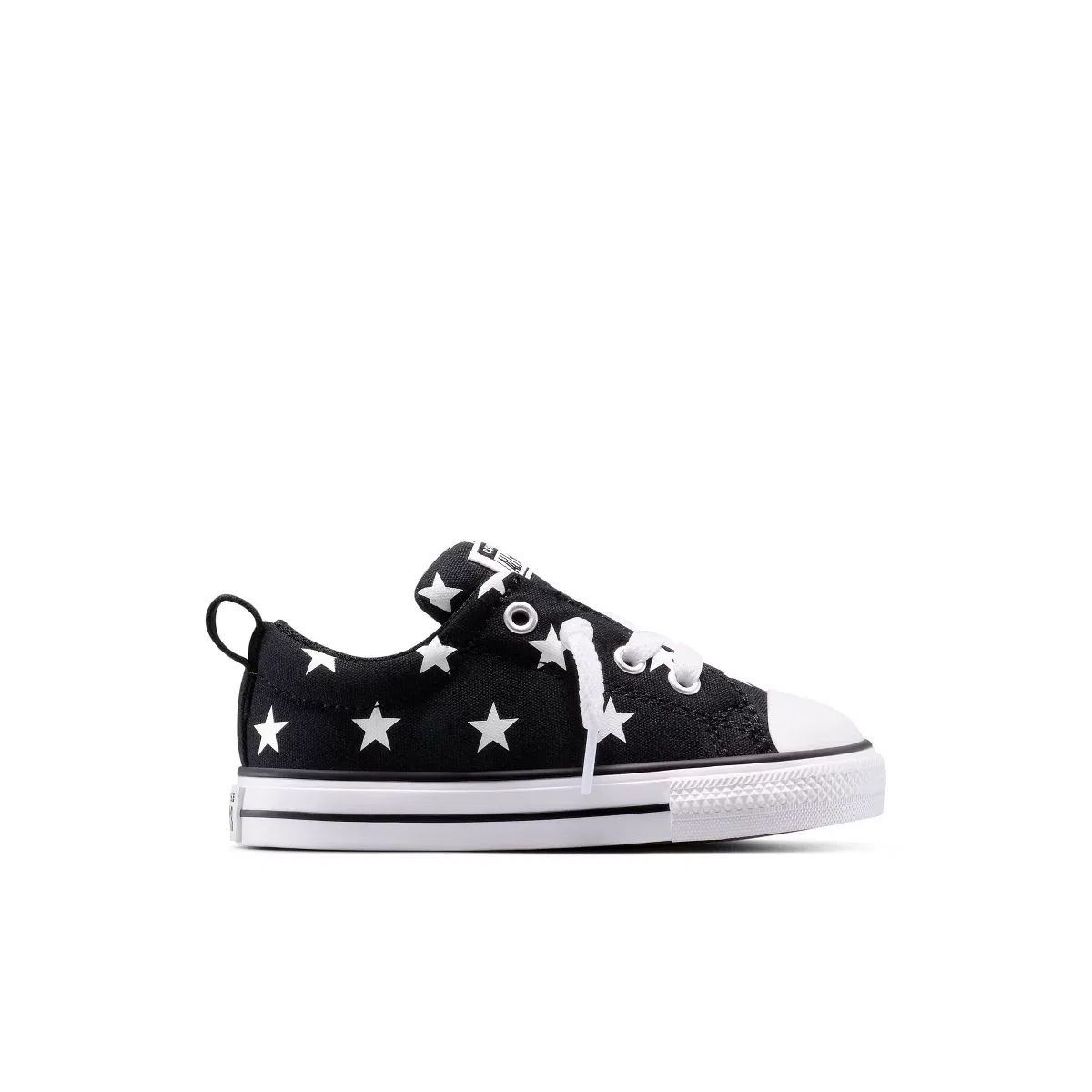 Детские кеды для девочек с принтом Converse, Black Stars