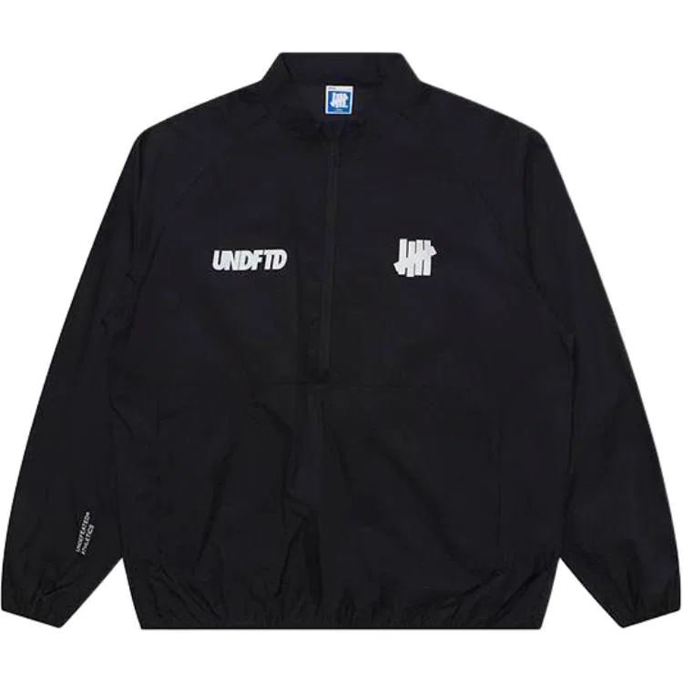 Детская куртка без подкладки с высоким воротником Black UNDEFEATED