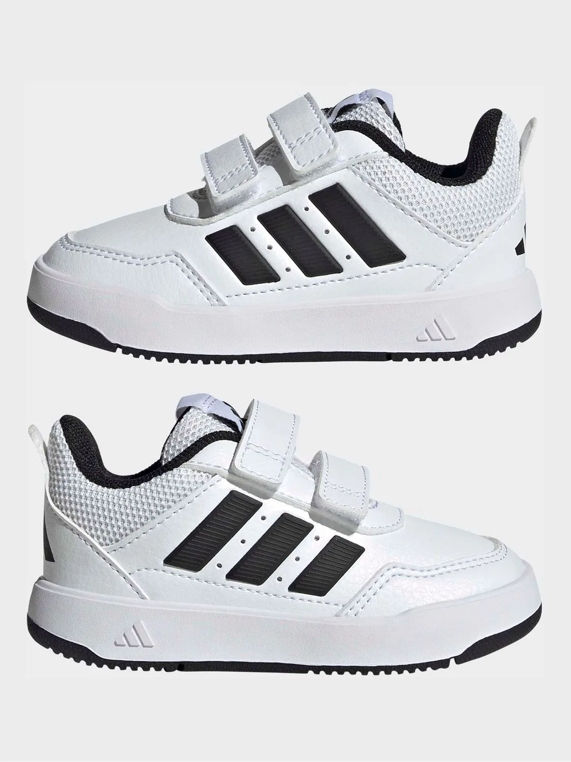Кроссовки детские adidas Tensaur Sport 3.0, белый/черный — фото 4