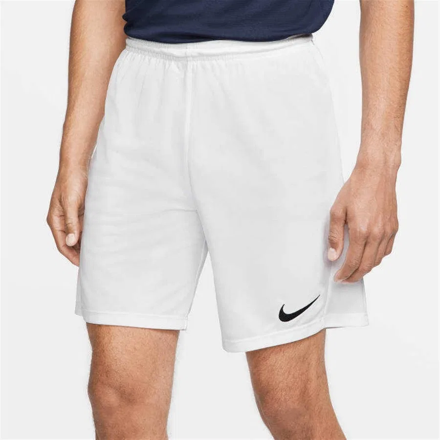 Мужские спортивные шорты Nike с принтом, модель Dri FIT Park III, Белый — фото 2