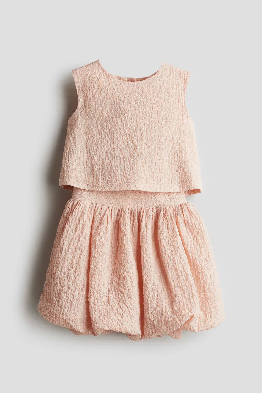Комплект из 2 предметов из хлопчатобумажной ткани сирсакер H&M, Hellrosa
