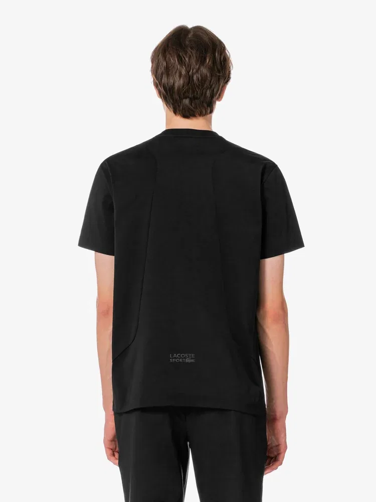 Футболка LACOSTE TH360E, Black — фото 3