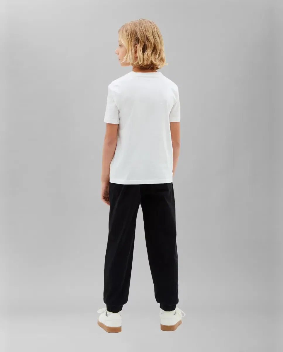 Детские спортивные штаны для мальчиков из органического хлопка Calvin Klein, Negro — фото 3