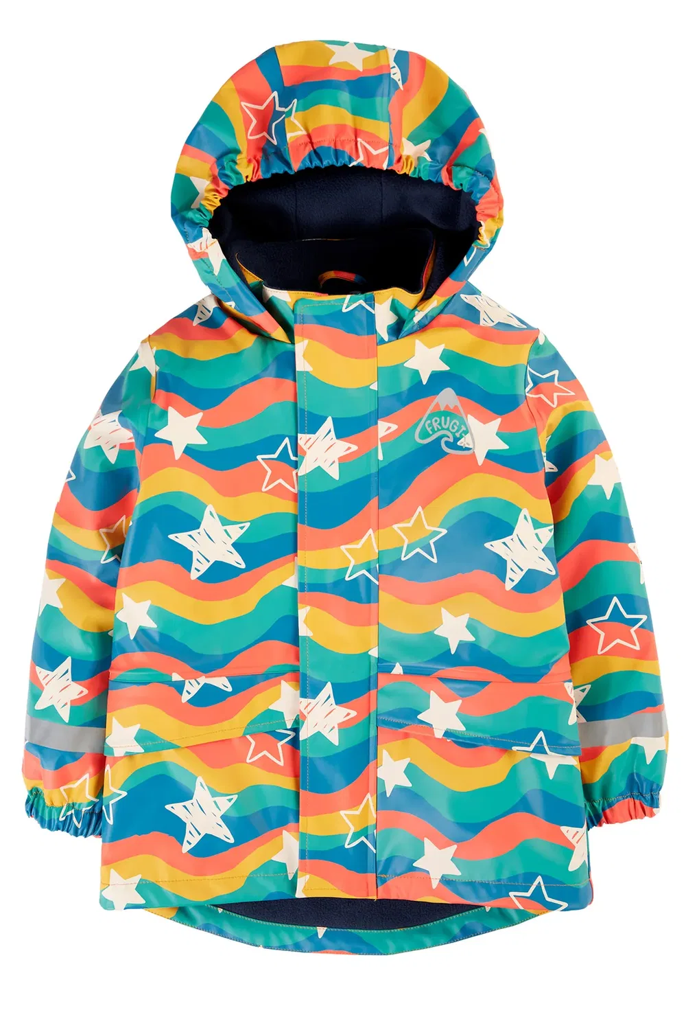 Детское пальто с принтом Puddle Buster Frugi, Multi