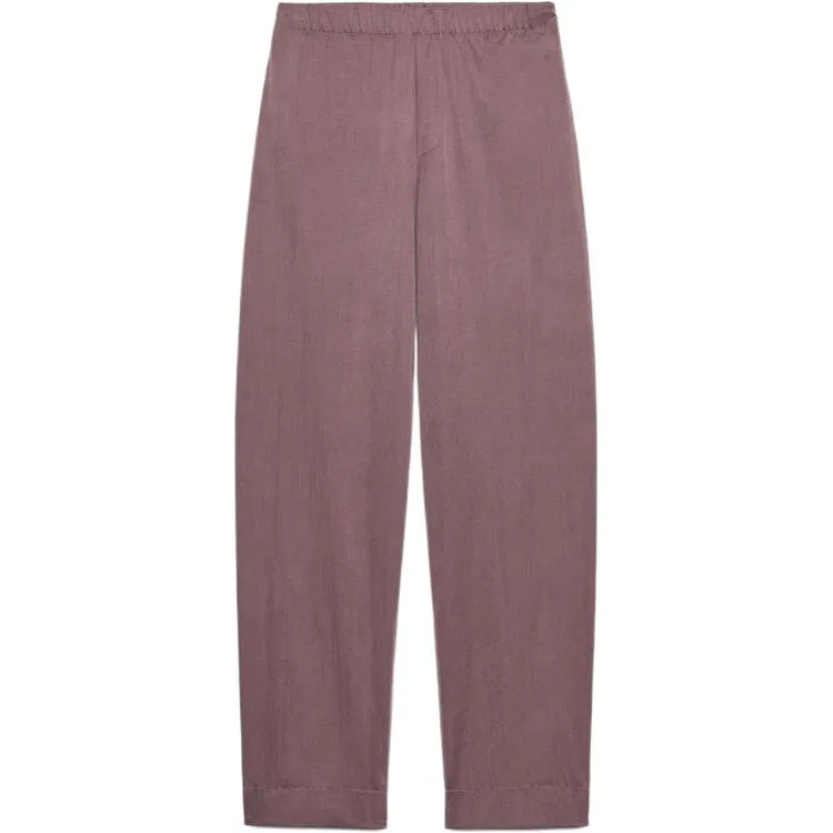 Женские брюки повседневные зауженные Dark Pink, ZARA
