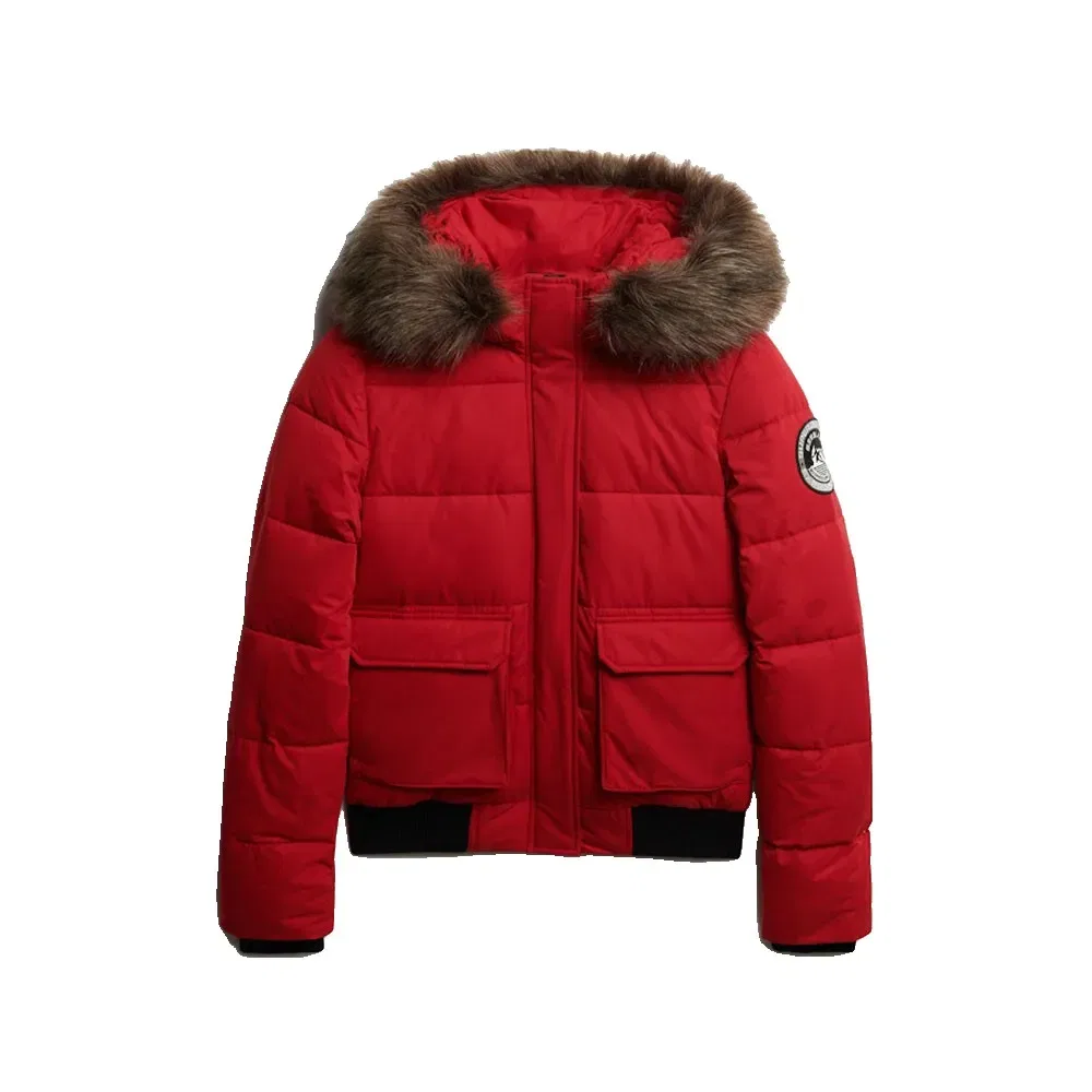 Куртка-бомбер Everest Ella Superdry, красный