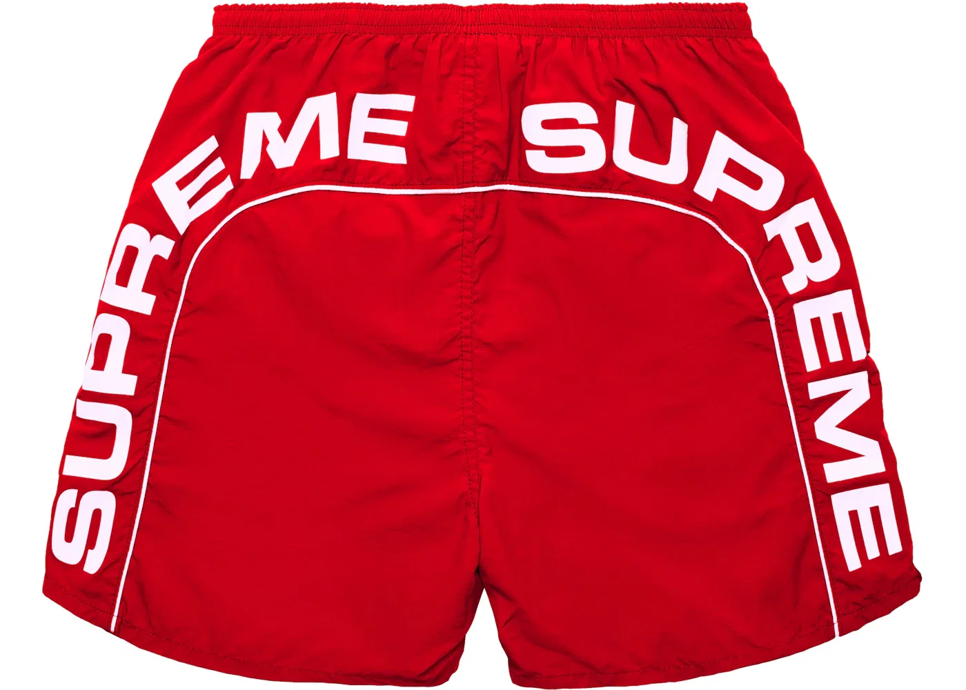 Мужские шорты с принтом Arc Logo Supreme, Red — фото 2