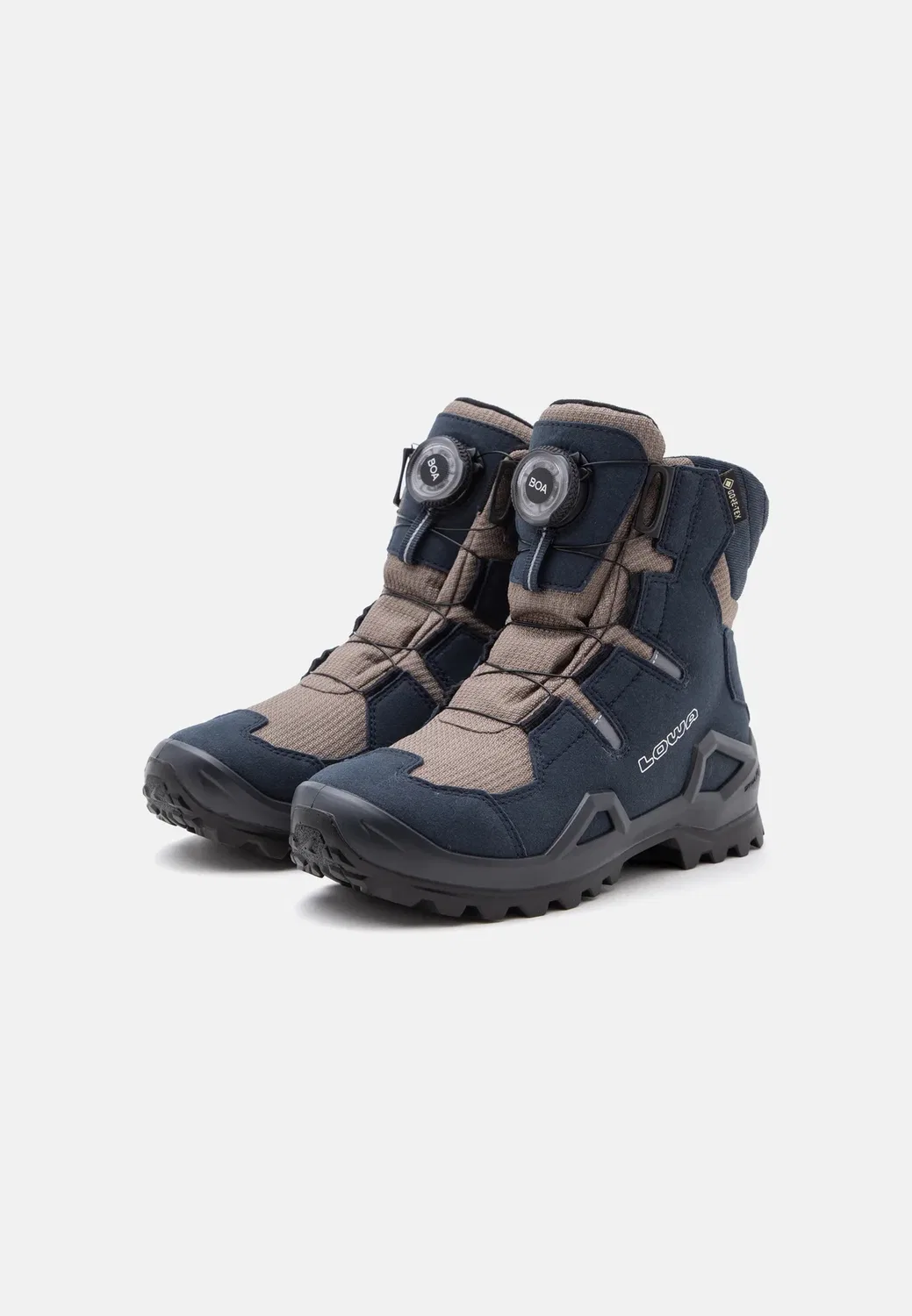 Зимние ботинки Milo evo gtx hi jr Lowa, Navy/Dune — фото 2