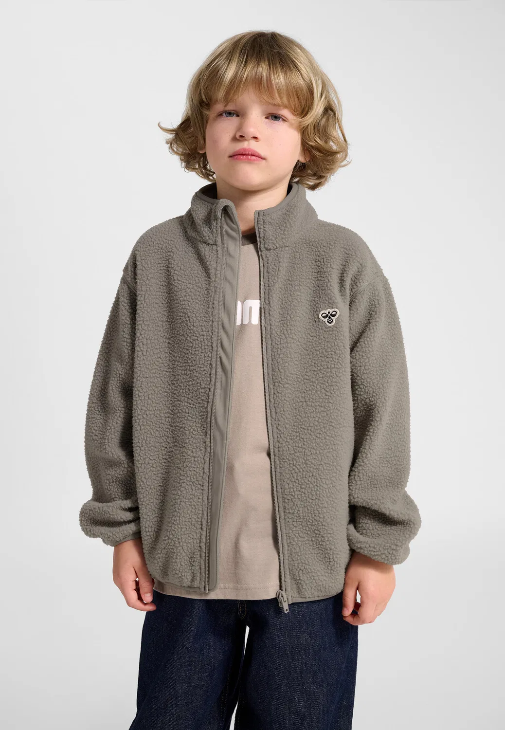 Детская куртка с флисом Atlas Hummel, Grau