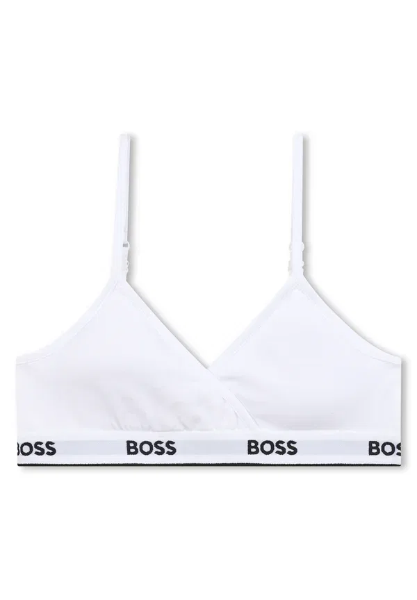 Комплект бюстгальтеров 2 шт Boss Kidswear, белый/черный — фото 4