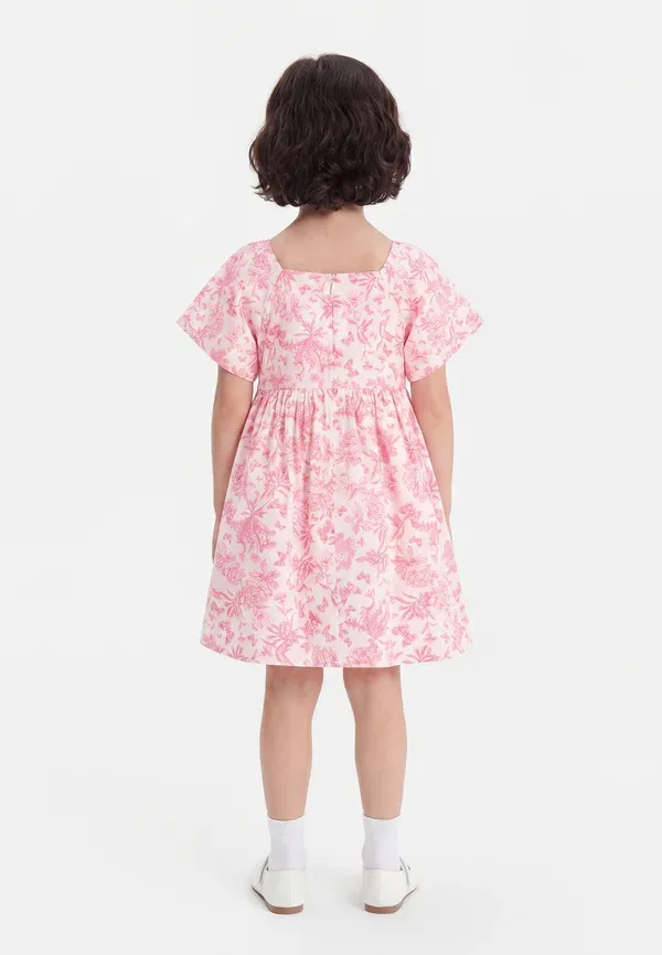Платье с цветочным принтом Day dress Tartine Et Chocolat, hibiscus, цвет hibiscus — фото 2