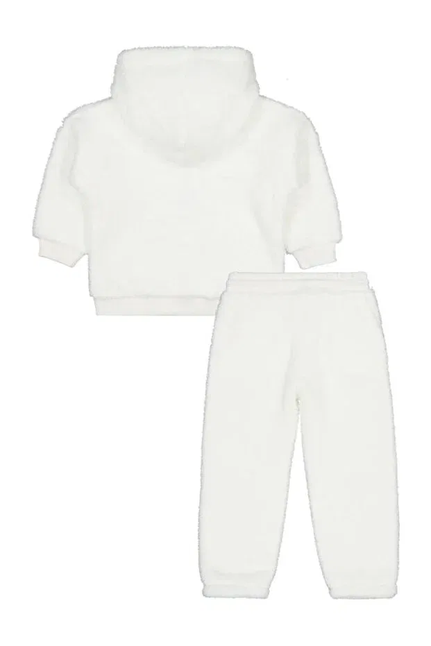 Детский спортивный костюм для девочек с вышивкой Unicorn embroidered Civil Girls, Ecru — фото 2