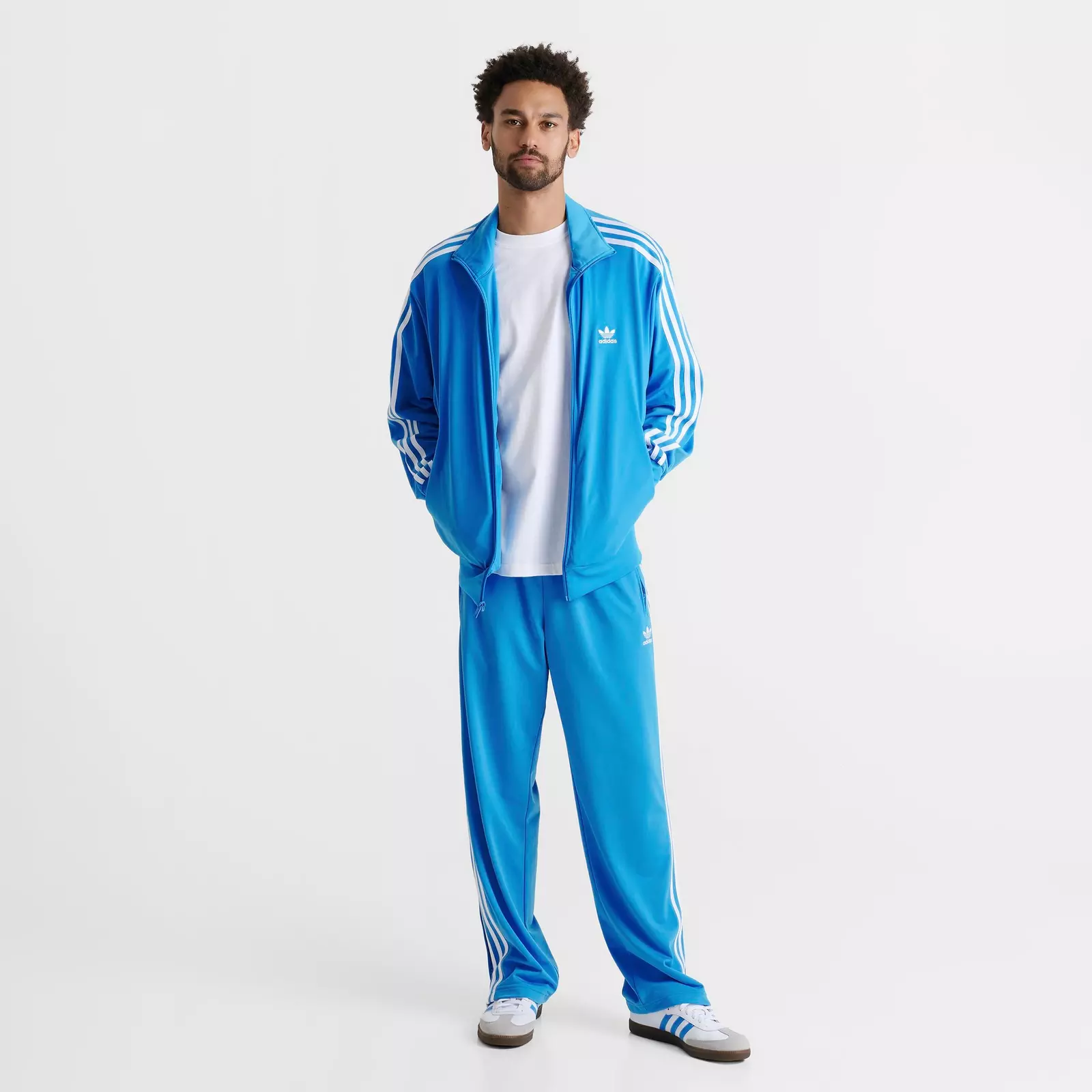 

Куртка Men's adidas Originals adicolor Classics Firebird Track, голубой