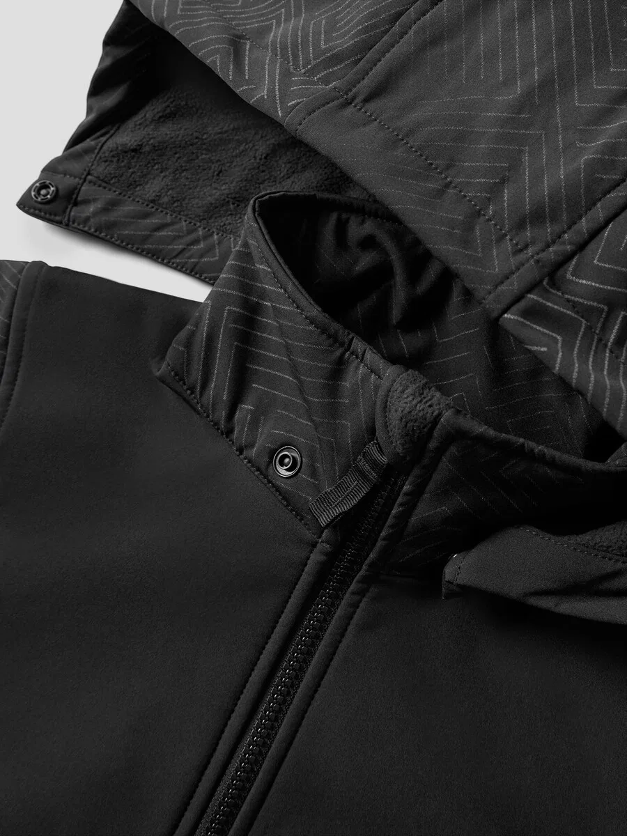 Куртка NAME IT Performance Jacket 'NKMAlfa08' черного цвета — фото 4