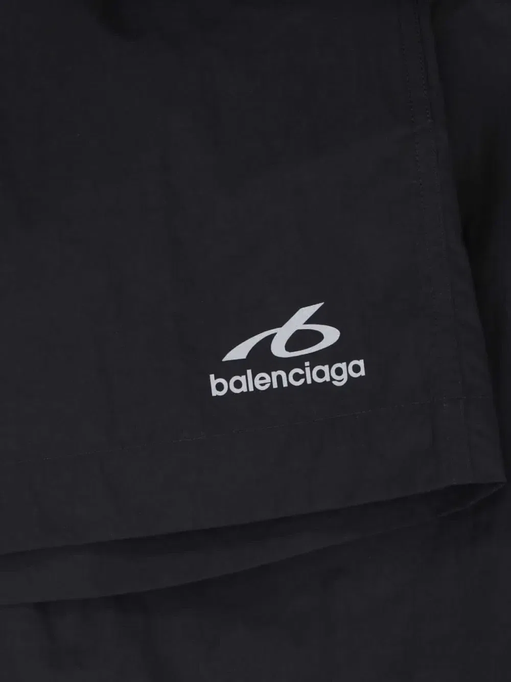 Шорты для плавания Bodies с логотипом Balenciaga, черный — фото 4