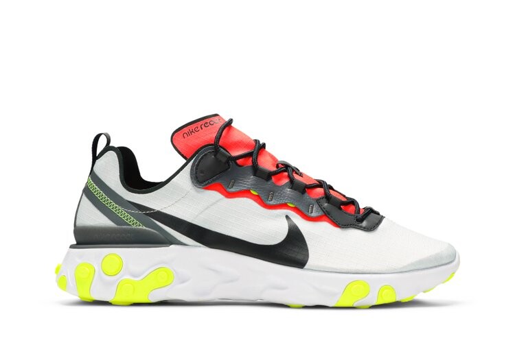 

Кроссовки Nike React Element 55 SE 'Platinum Crimson', белый