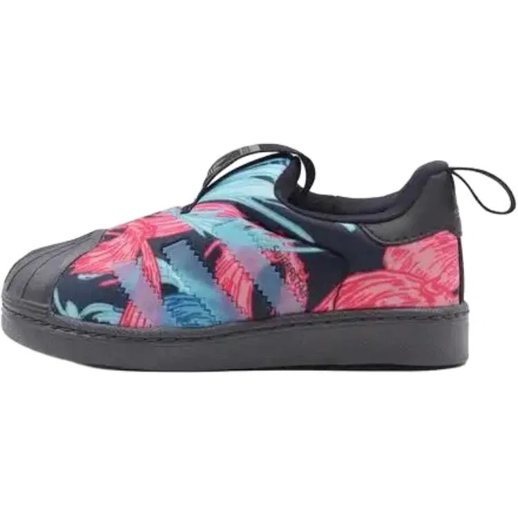 Детские кроссовки для скейтбординга SUPERSTAR 360 Adidas Originals, Black Red