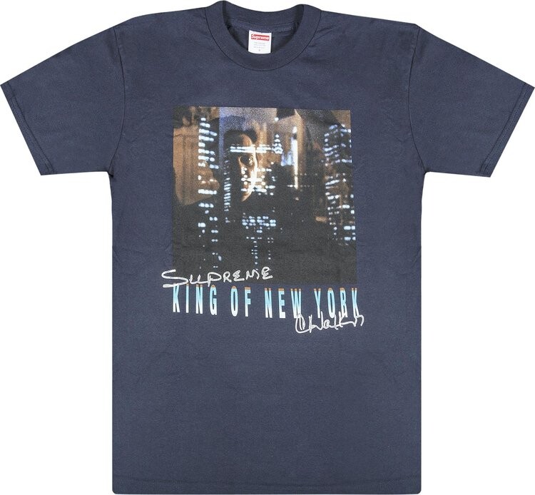 

Футболка Supreme King Of New York T-Shirt 'Navy', синий