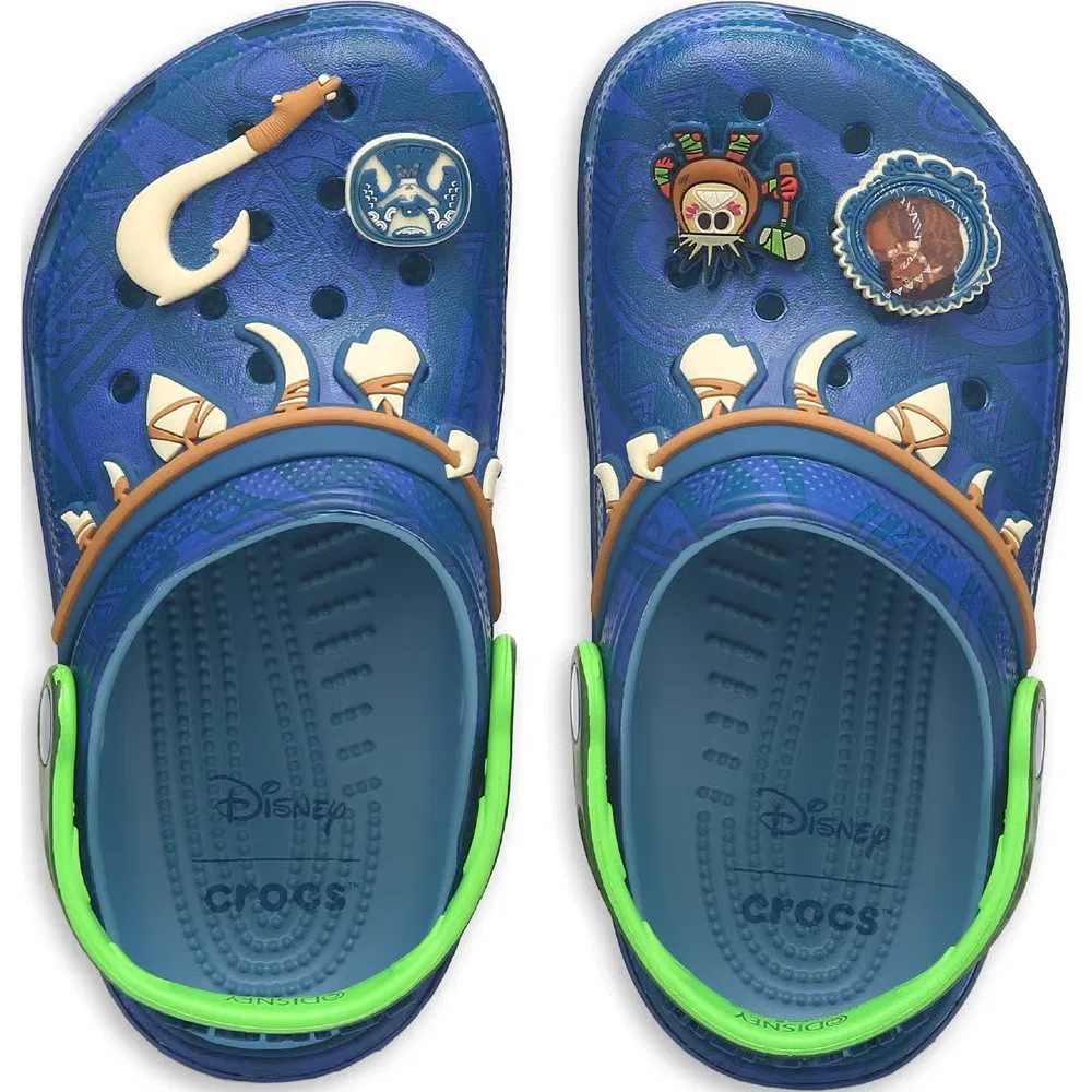 Детские классические сабо Disney Moana II Crocs, Maui Multi — фото 4