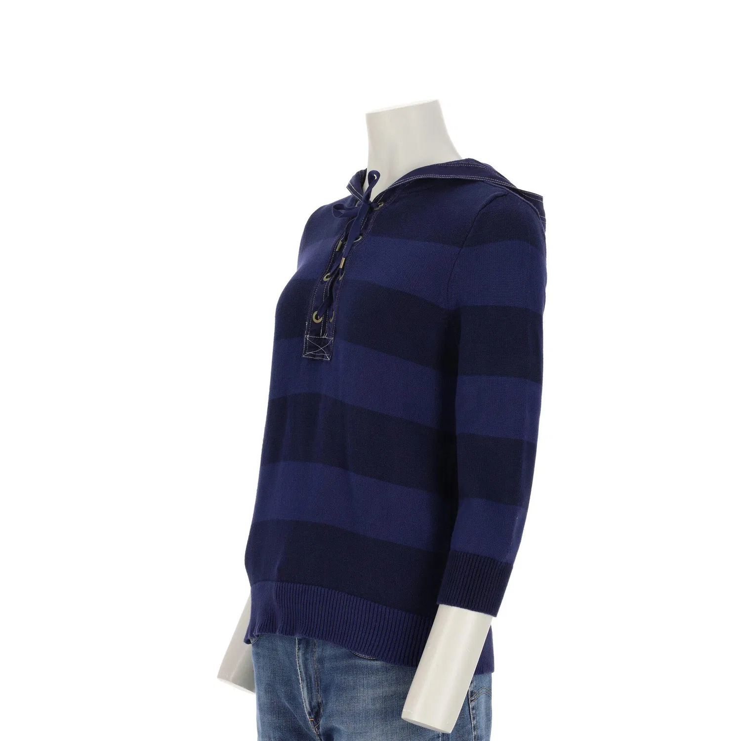 Женский пуловер с длинным рукавом Lauren Ralph Lauren, Midnightindigo — фото 4