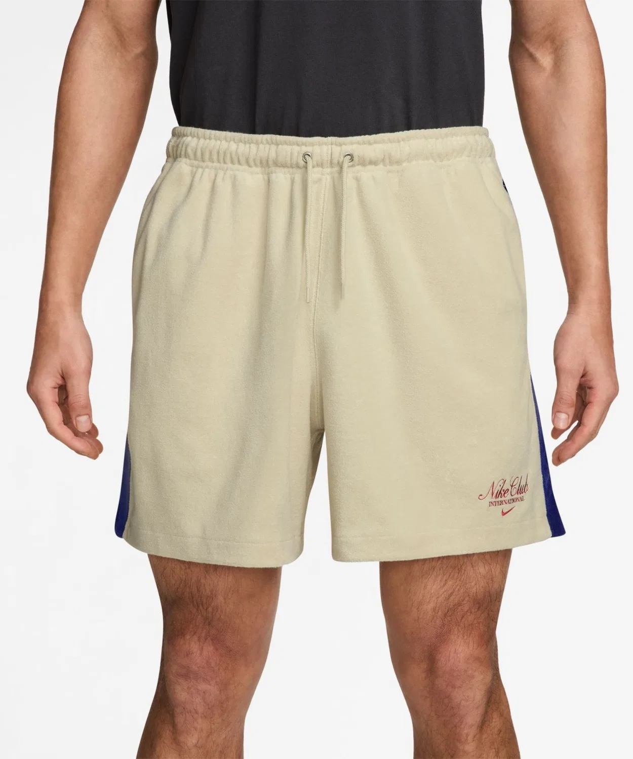 Мужские шорты из махровой ткани Nike Club Terry, Sand Grey
