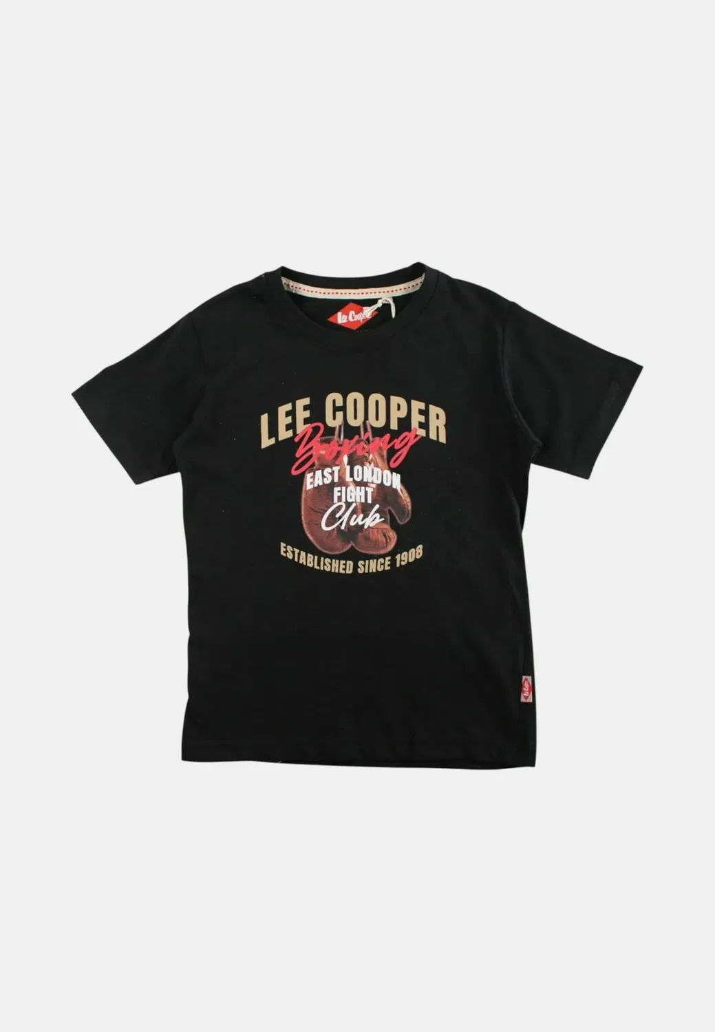 Футболка с принтом Lee Cooper, Noir — фото 4