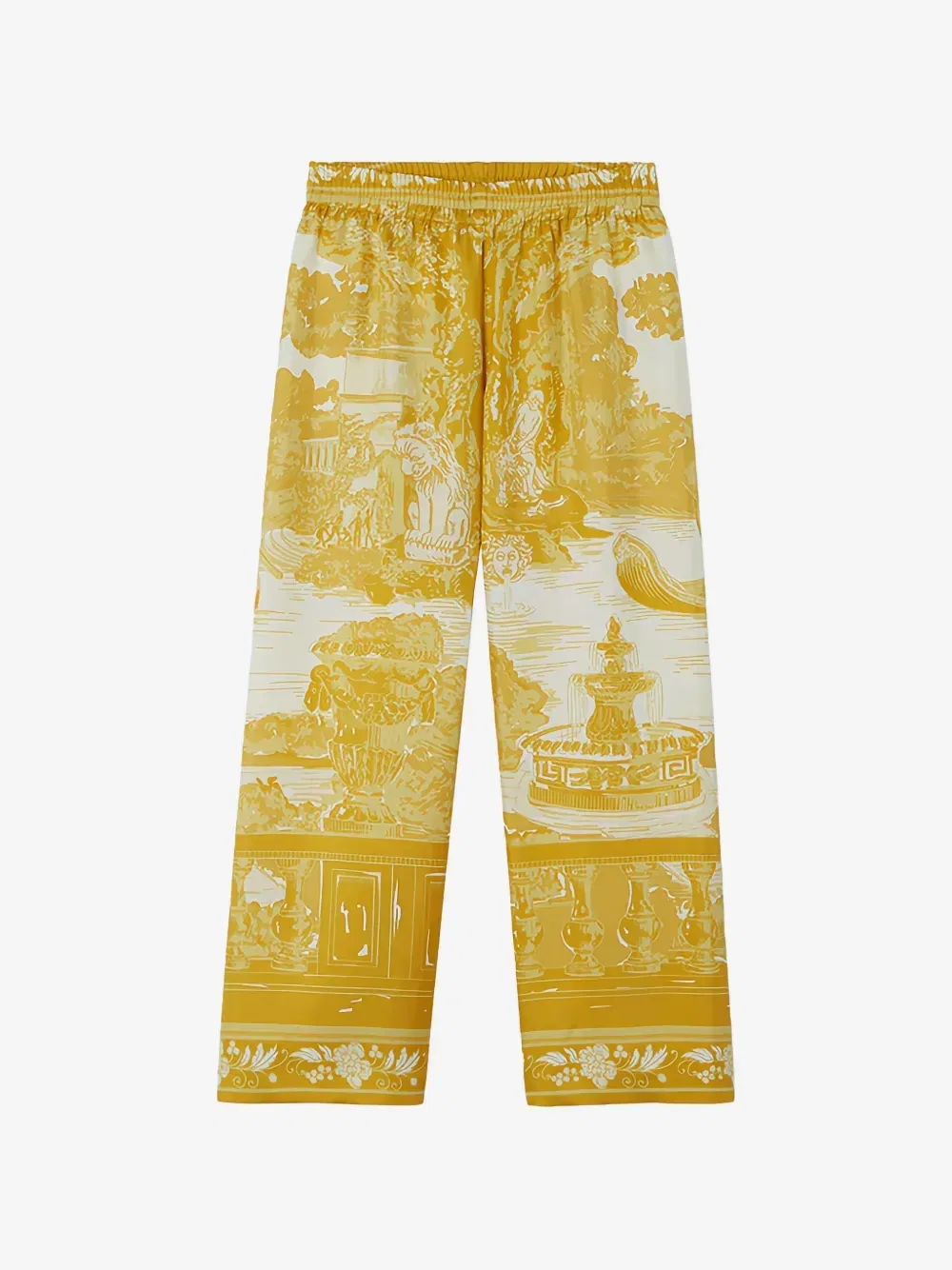 Свободные брюки The Grotto Versace Kids, желтый
