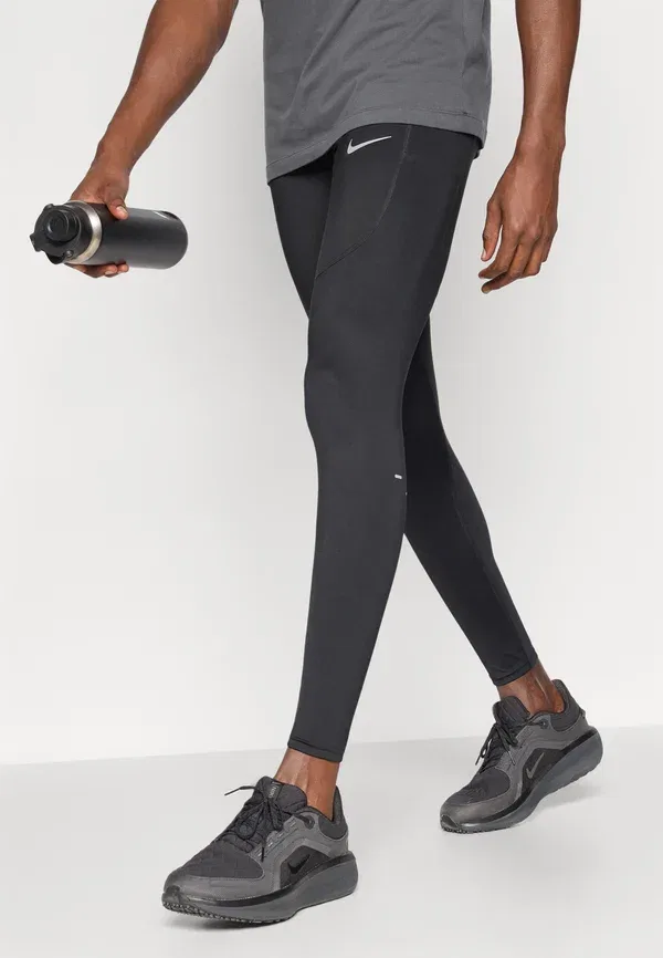 Леггинсы дышащие Stride Nike Performance/Reflective Silver, черный — фото 4