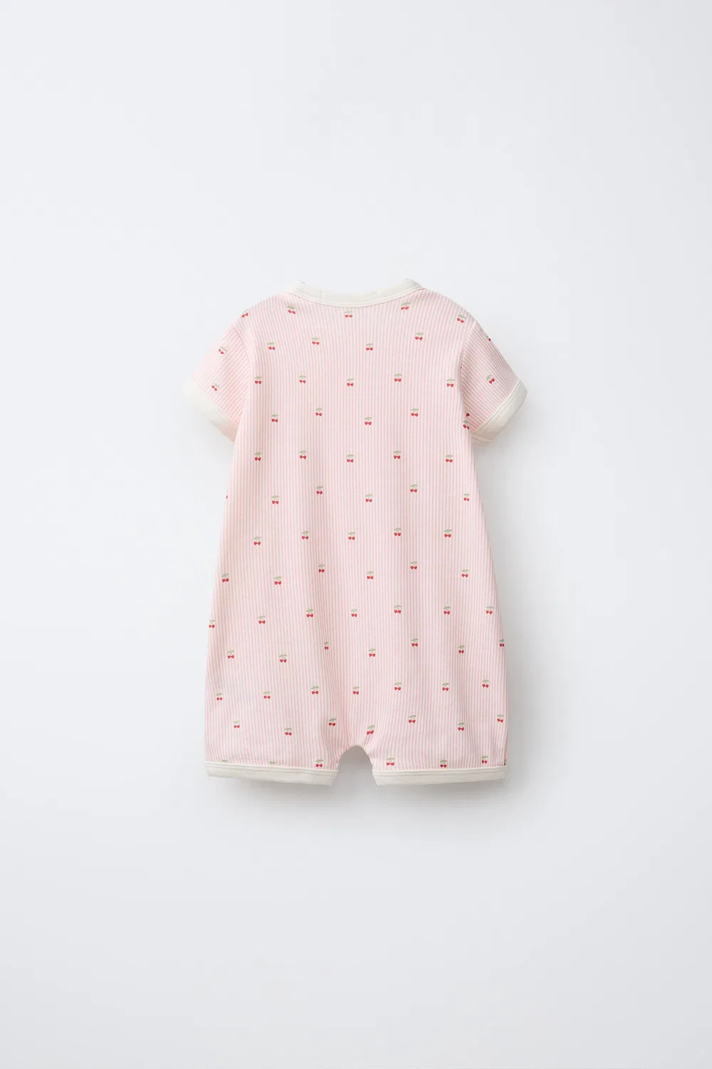 Комплект из двух пижамных комбинезонов вишневого цвета ZARA, Pink — фото 3