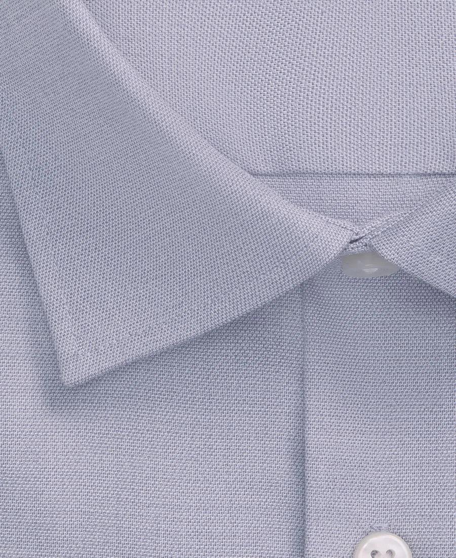 Рубашка из хлопка с эластаном, свободного кроя, с отложным воротником Calvin Klein, Lavender — фото 2